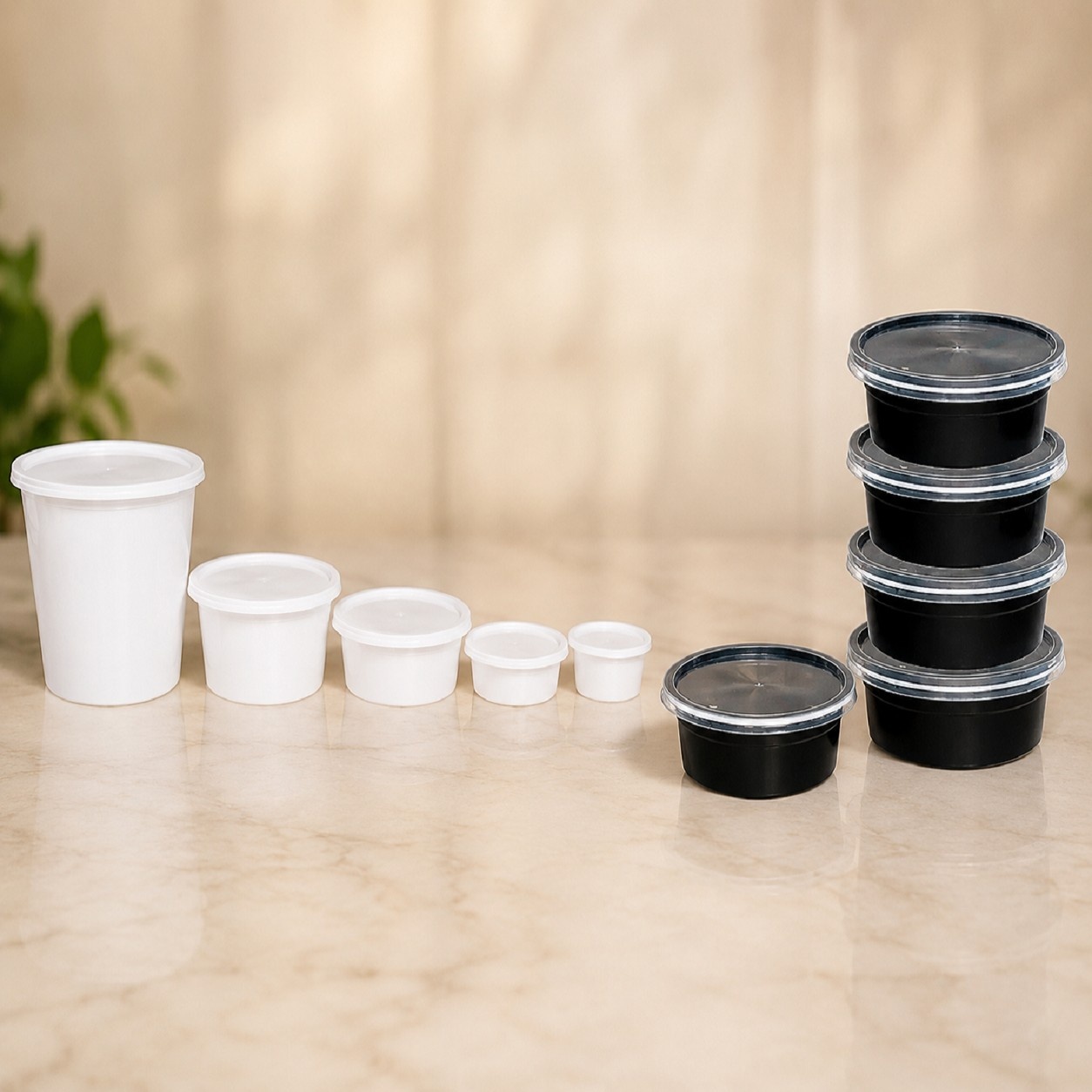 Plastic Round Container